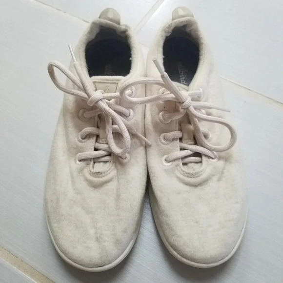 All Birds Off White Merino Wool Sneakers 9 - Picture 2 of 12